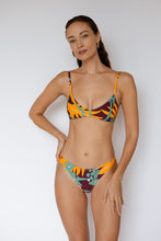 Classic  Bikini Top in The Datai Print Umber, Swimwear Malaysia