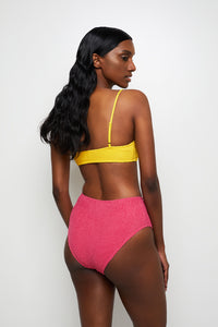 Vivi Top in Canary Yellow